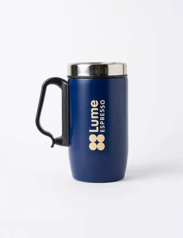 Lumeespresso Kulplu Lacivert Termos